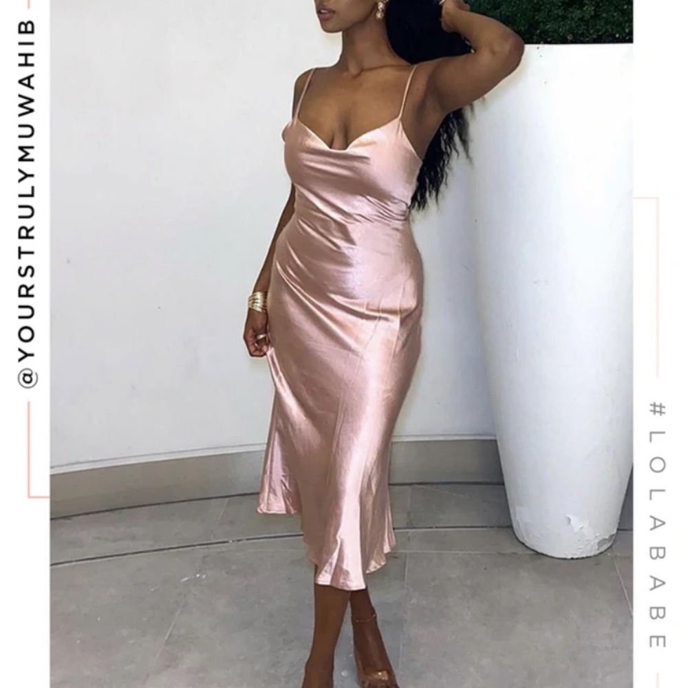 Pink dress
